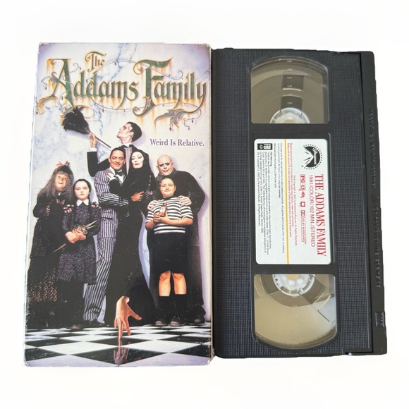 Other - Rare The Adams Family (VHS, 1991) McDonald's Exclusive - Vintage Movie